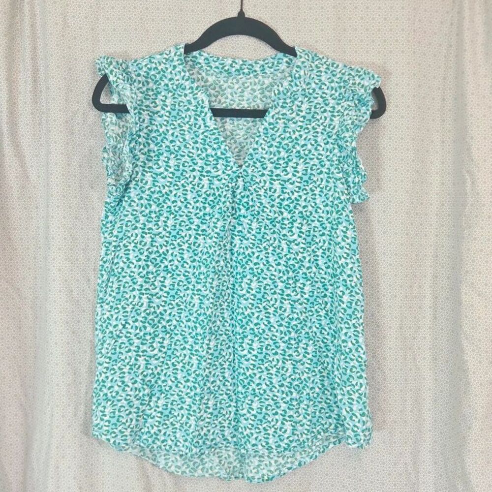 Leopard Ruffle Short Sleeve Blouse

Leopard Ruffle Short Sleeve Blouse
